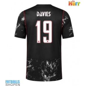 Billiga Kanada Alphonso Davies #19 Bortatröja VM 2026 Kortärmad